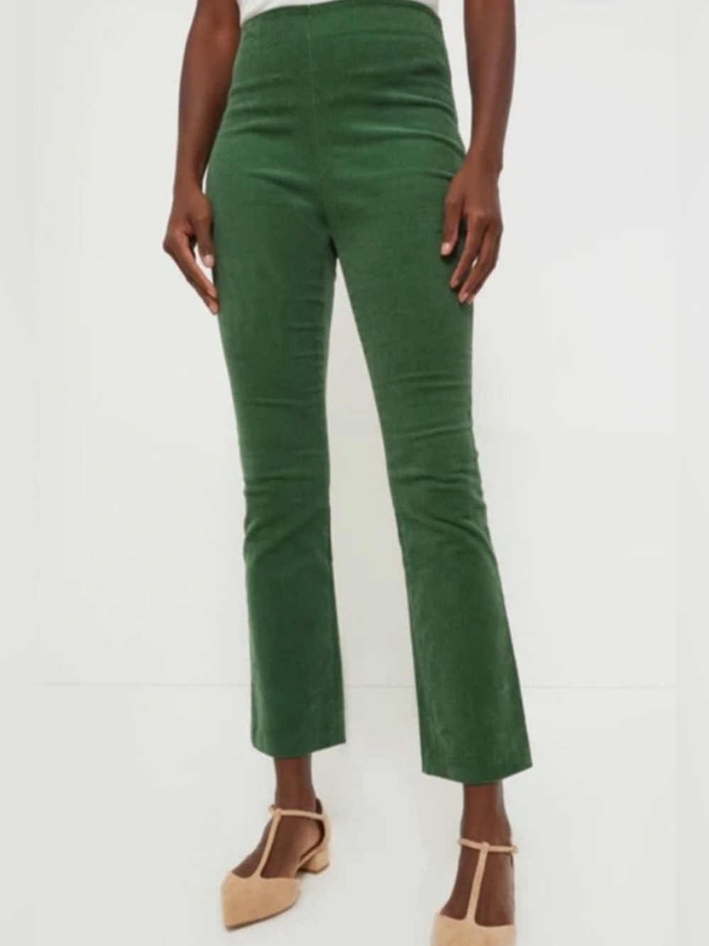 Tuckernuck Corduroy Ashford Pants Green Size Large Flare Fall Preppy Granola